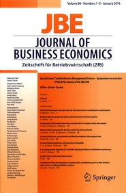 Journal of Business Economics 86